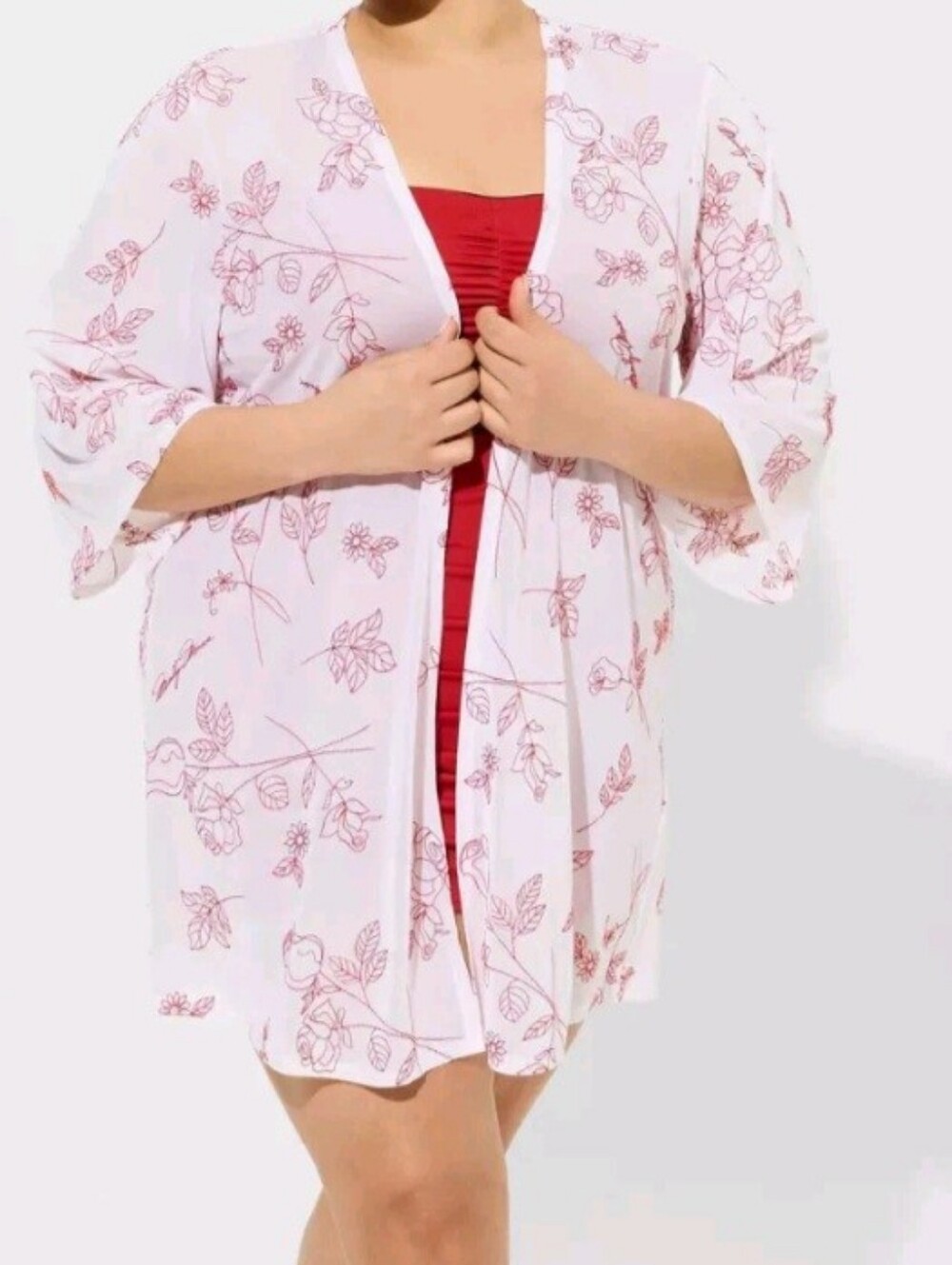 NWOT Torrid Marilyn Monroe Mesh Swim Cover-Up